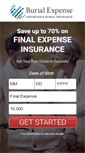 Mobile Screenshot of burial-expense.com